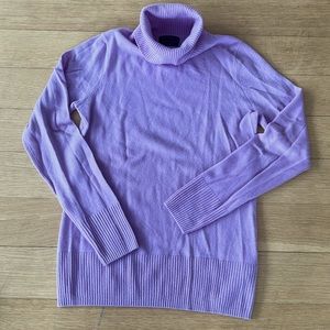 J Crew 100% cashmere turtle neck sweater